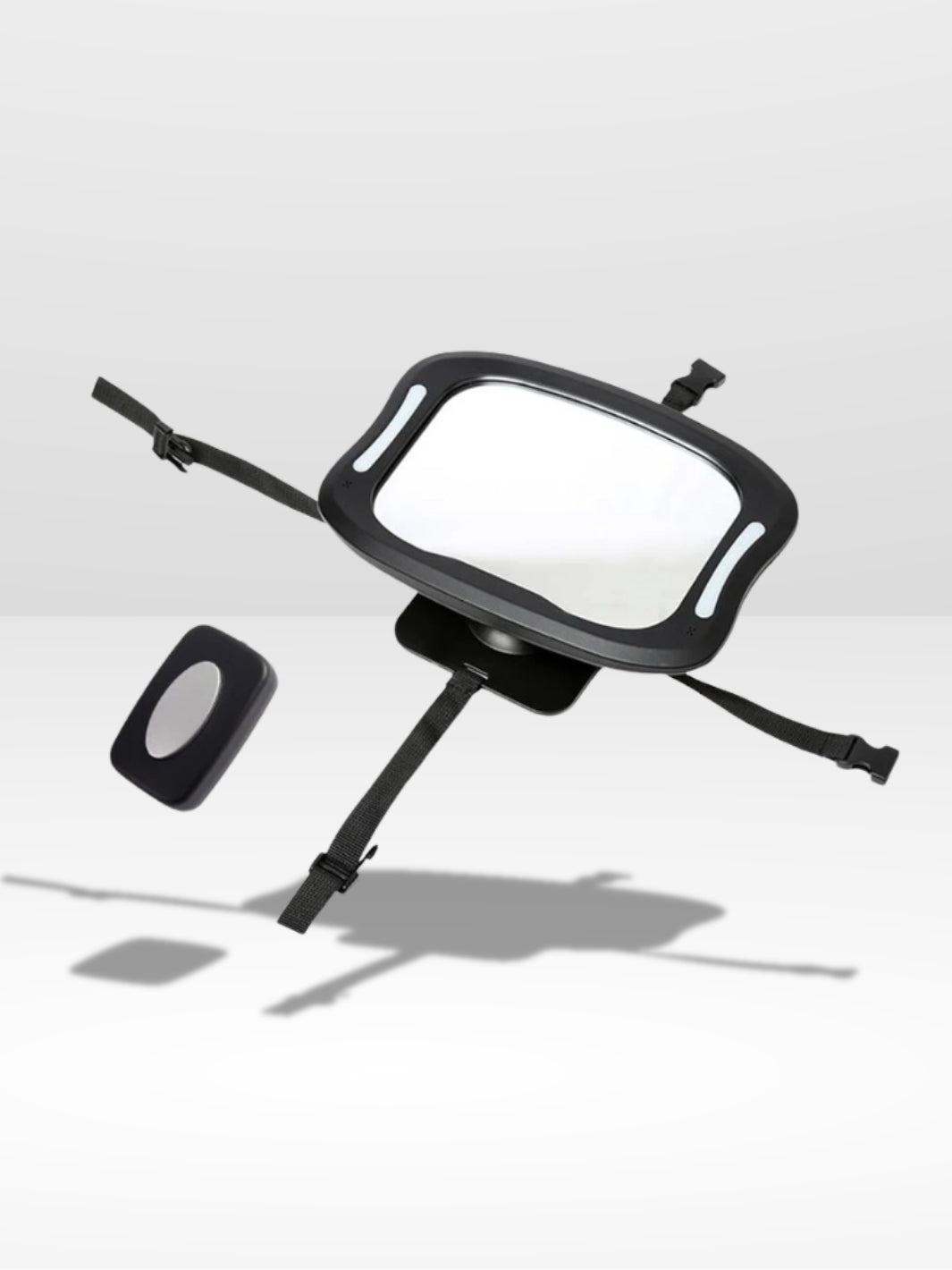 Car Baby Monitor with LED Mirror