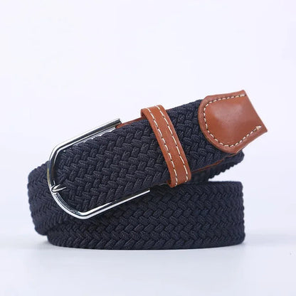 Stretchy Casual Belt Crafted from Elastic Fabric