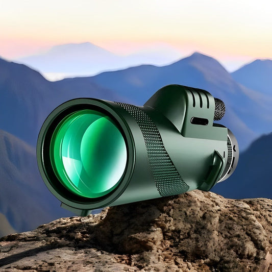 Compact High-Definition Monocular Telescope for Outdoor Use