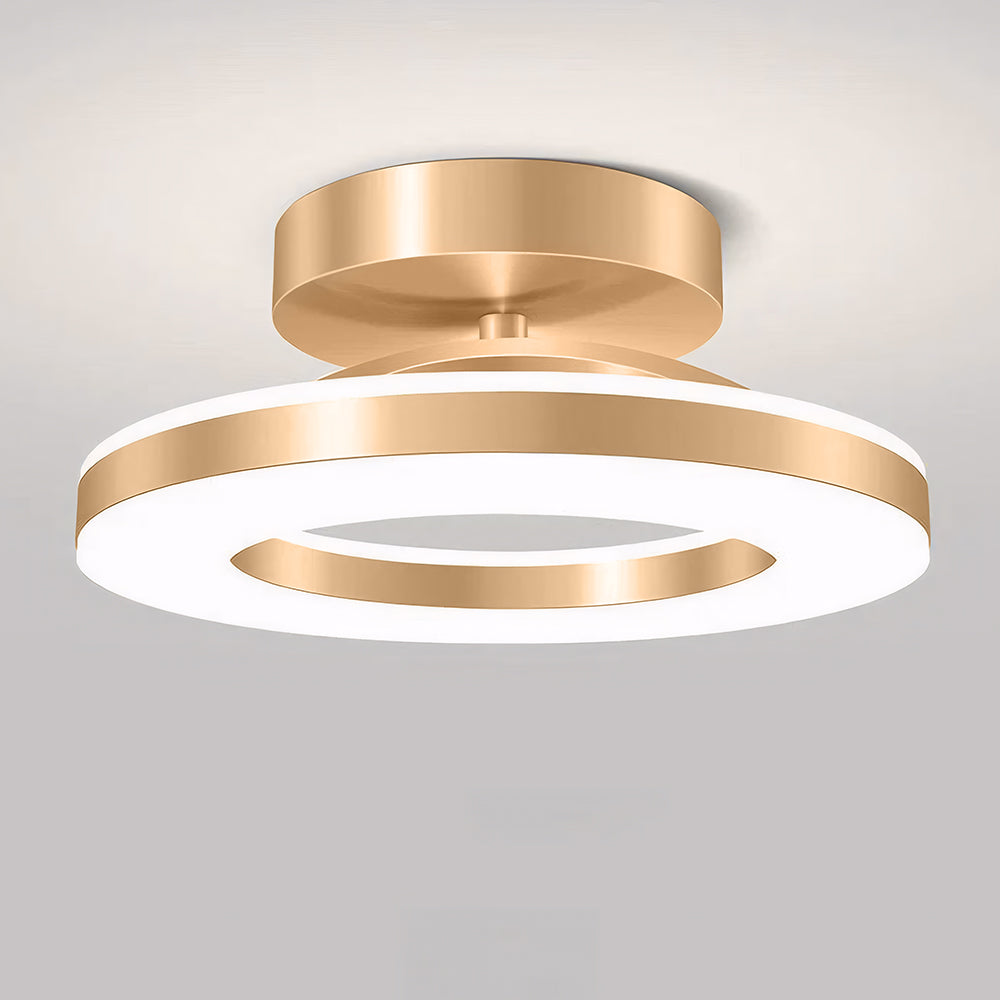 Ring Design LED Ceiling Light – Contemporary Circular Fixture