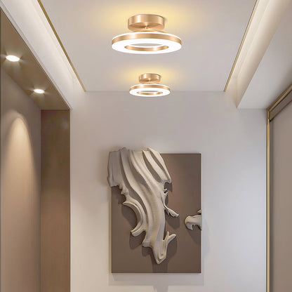 Ring Design LED Ceiling Light – Contemporary Circular Fixture