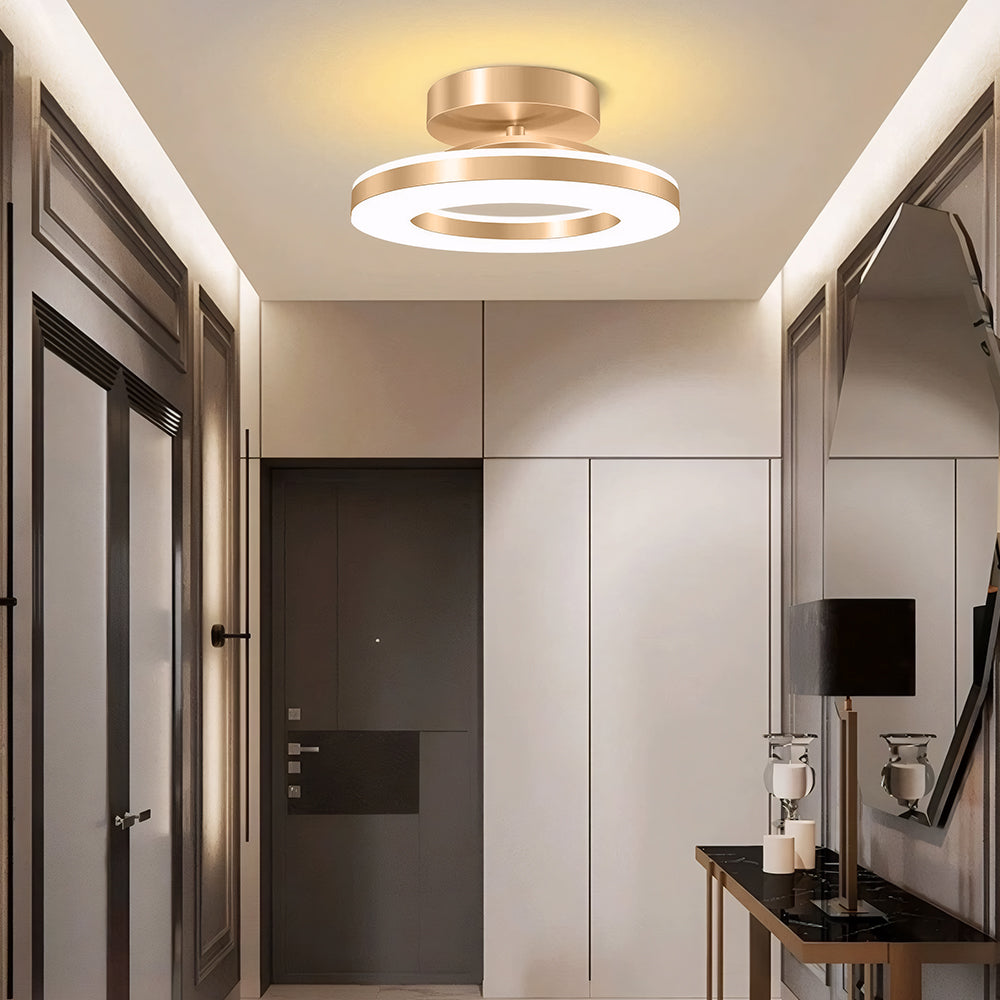 Ring Design LED Ceiling Light – Contemporary Circular Fixture