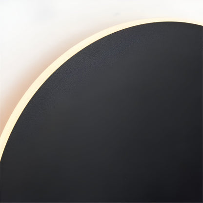 Flush Mount Round LED Wall Light in Modern Style
