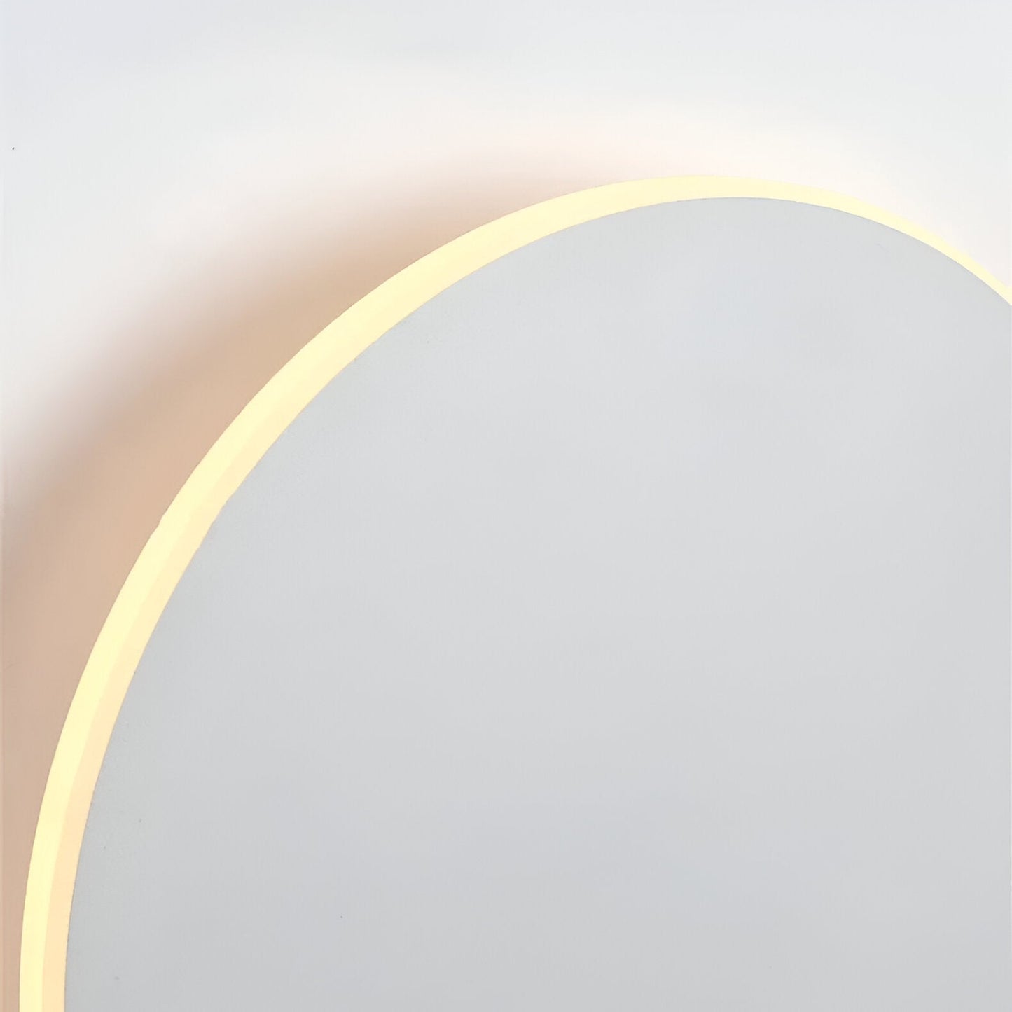 Flush Mount Round LED Wall Light in Modern Style