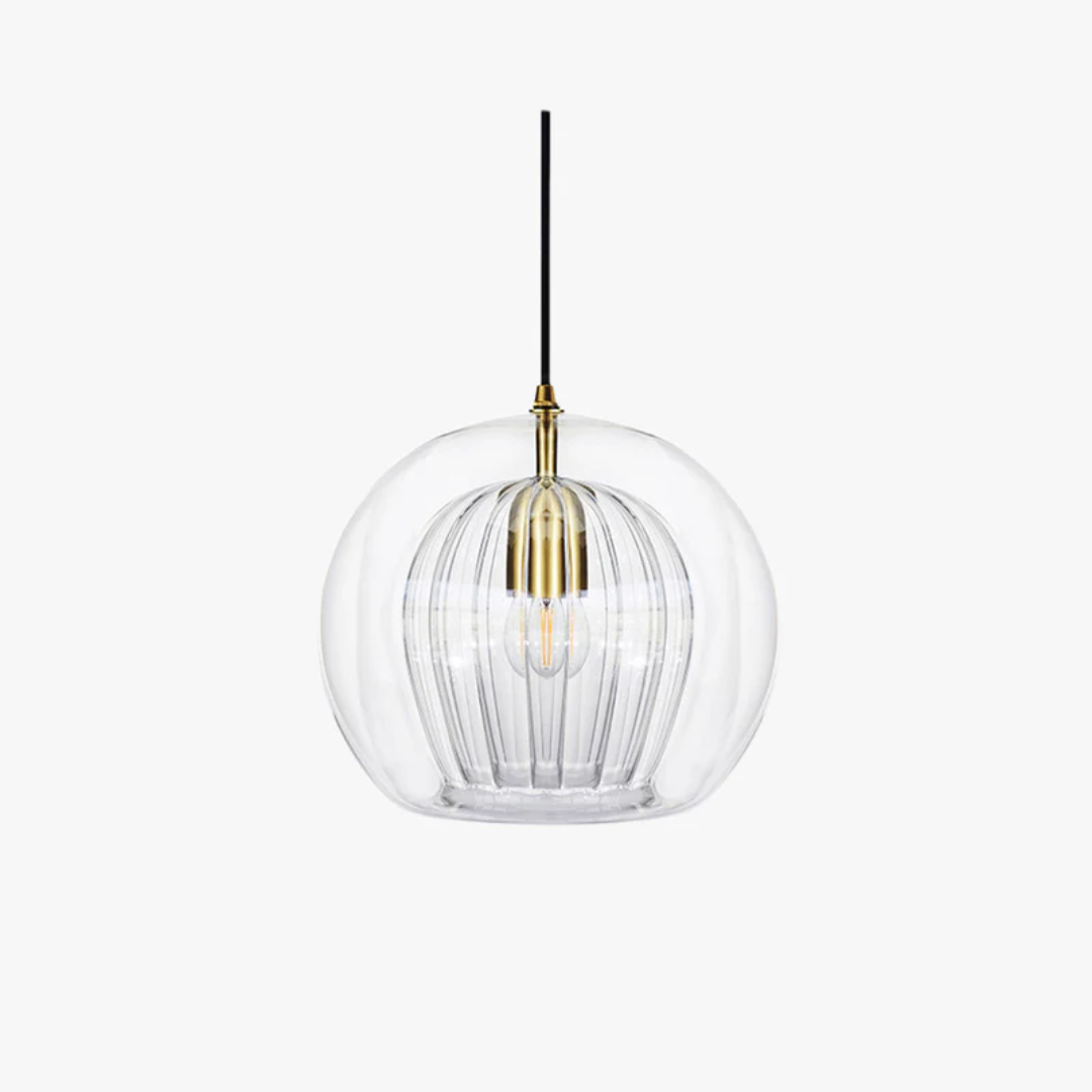 Contemporary Round LED Pendant Light - Aurora Sphere Design