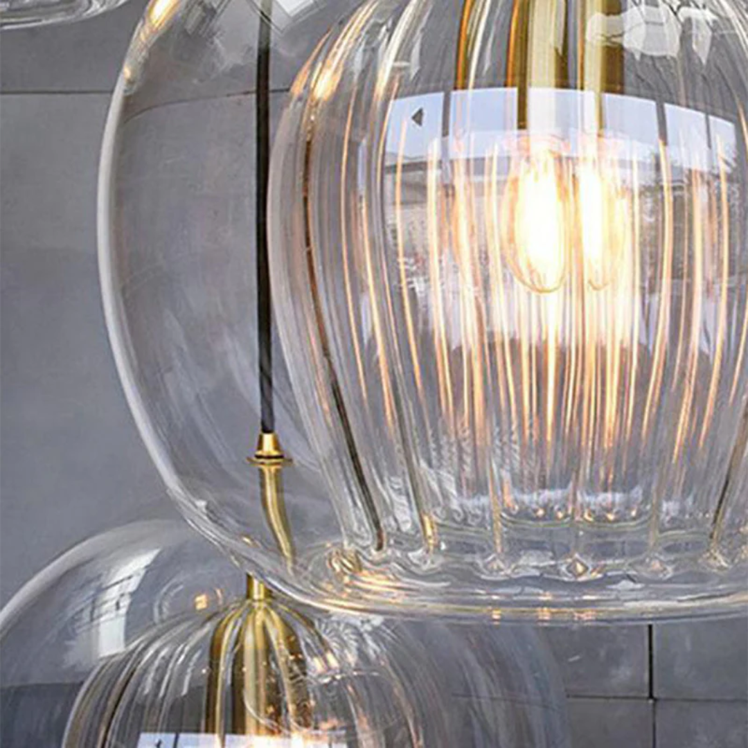 Contemporary Round LED Pendant Light - Aurora Sphere Design