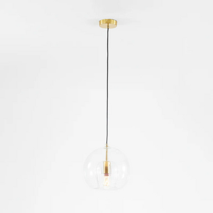 Contemporary Round LED Pendant Light - Aurora Sphere Design