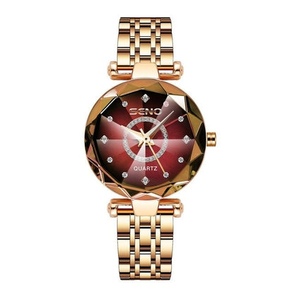 Elegant Women's Stainless Steel Watch for Every Occasion