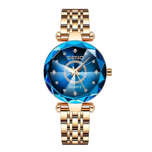 Elegant Women's Stainless Steel Watch for Every Occasion
