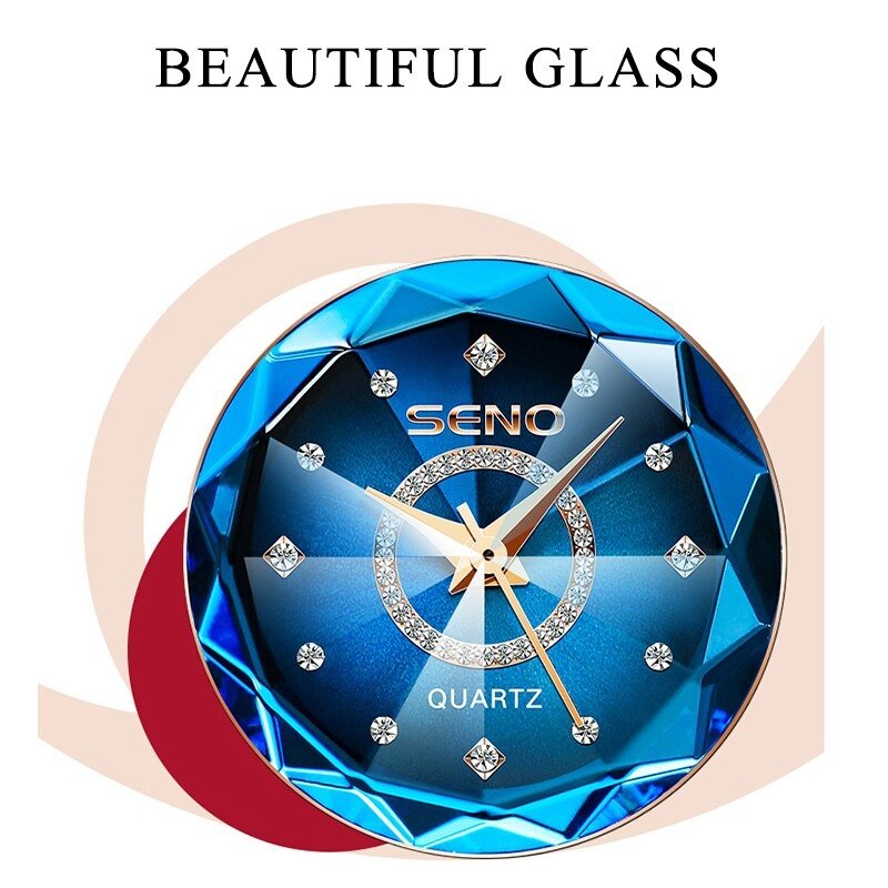 Elegant Women's Stainless Steel Watch for Every Occasion