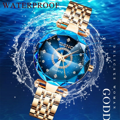Elegant Women's Stainless Steel Watch for Every Occasion