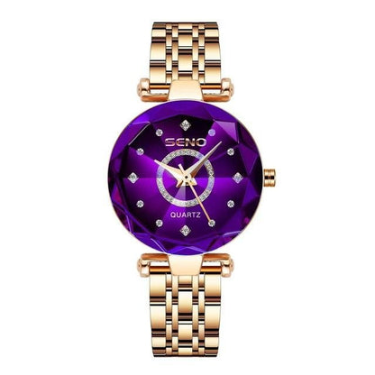 Elegant Women's Stainless Steel Watch for Every Occasion