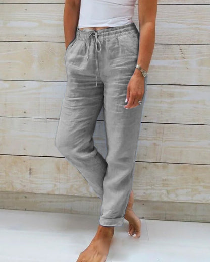 High-Waisted Stretch Pants for Ultimate Comfort