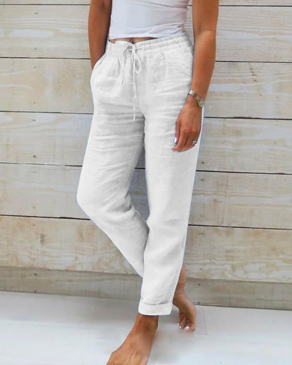 High-Waisted Stretch Pants for Ultimate Comfort