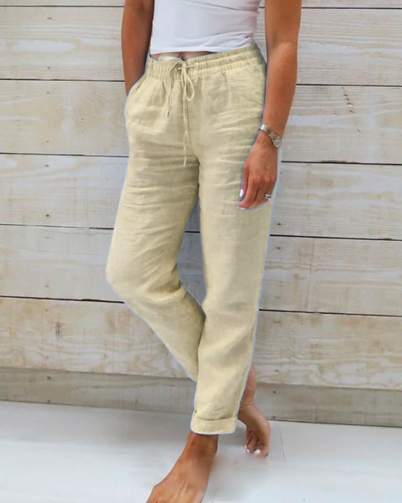 High-Waisted Stretch Pants for Ultimate Comfort