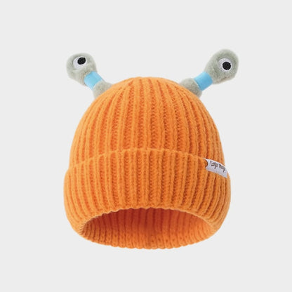 GlowCap with Shimmering Eyes & Flexible Tentacles | Cozy & Stylish for Festivals, Parties & Winter Wear