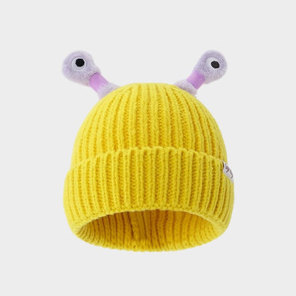 GlowCap with Shimmering Eyes & Flexible Tentacles | Cozy & Stylish for Festivals, Parties & Winter Wear
