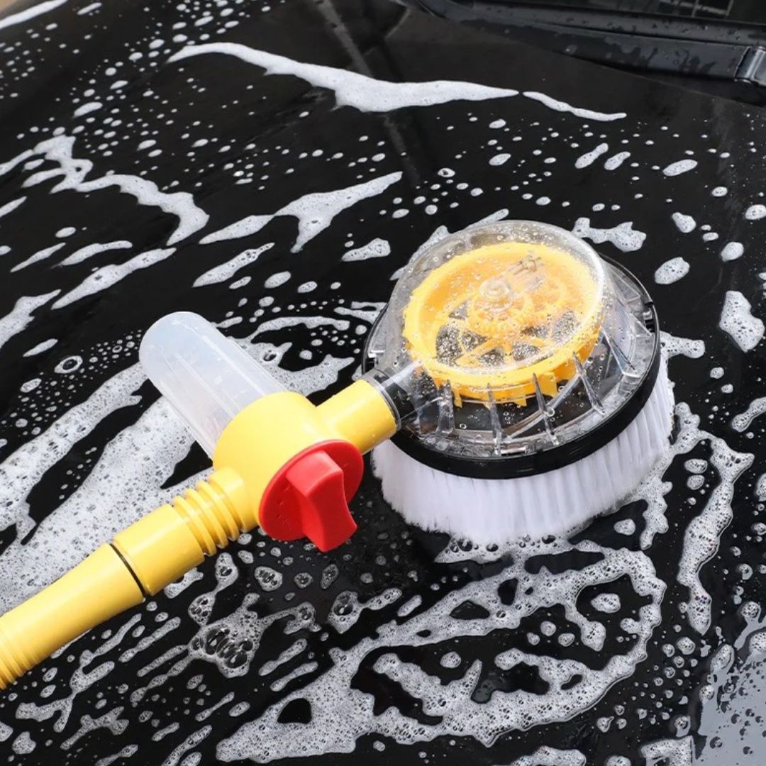 360 Rotating Car Brush with High-Quality Microfiber Cleaning Cloths