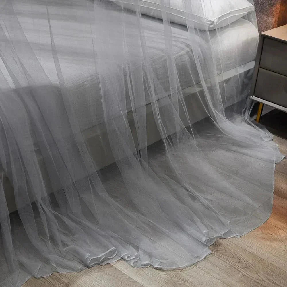 Breathable Foldable Mosquito Net for Beds - 250 cm Height for Travel