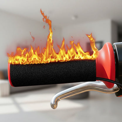 USB Heated Hand Grips for Motorcycles with Adjustable Warmth
