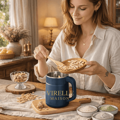 Compact Steel Seed and Grain Mill – Electric Grinder
