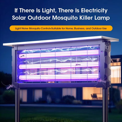 Solar-Powered Insect Zapper for Gardens and Patios in the UK