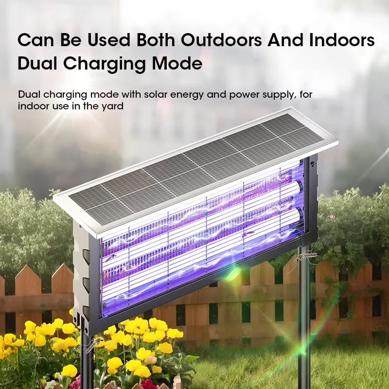 Solar-Powered Insect Zapper for Gardens and Patios in the UK