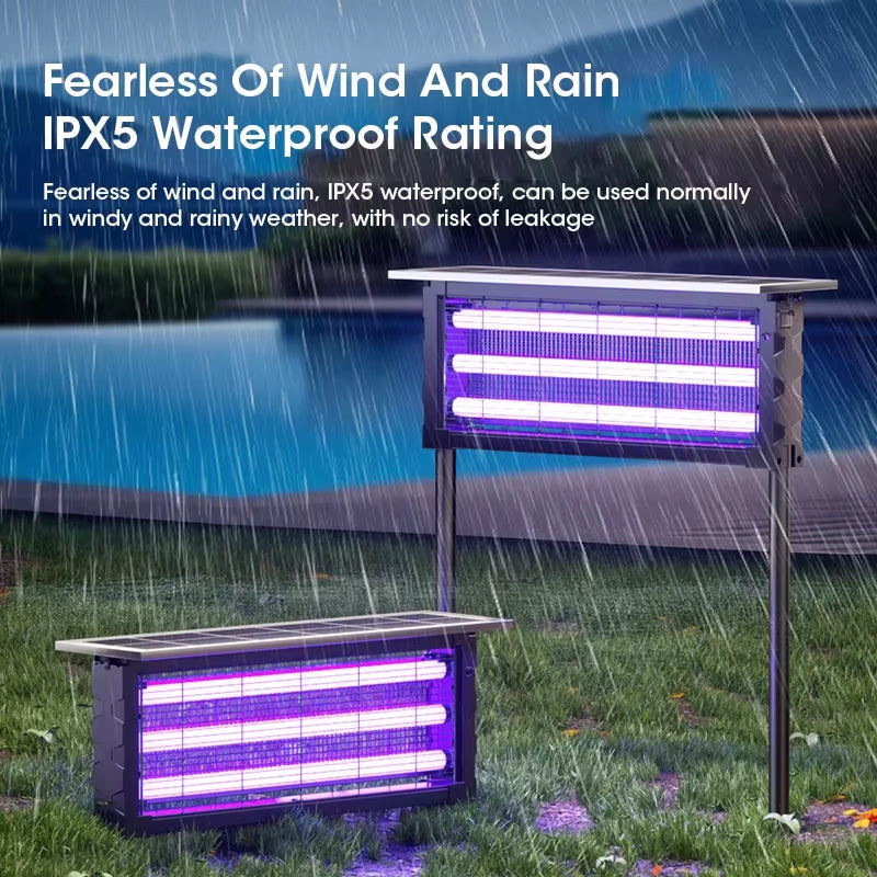 Solar-Powered Insect Zapper for Gardens and Patios in the UK
