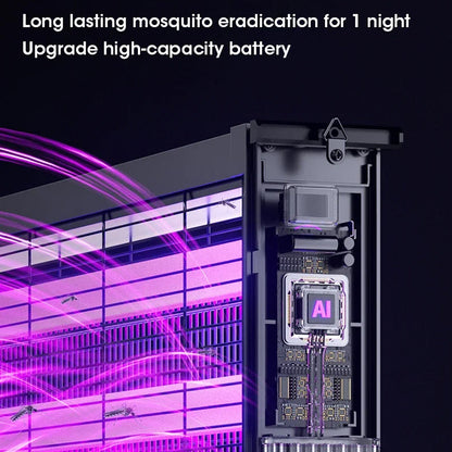 Solar-Powered Insect Zapper for Gardens and Patios in the UK