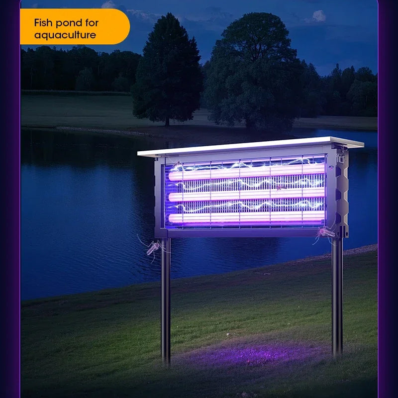 Solar-Powered Insect Zapper for Gardens and Patios in the UK