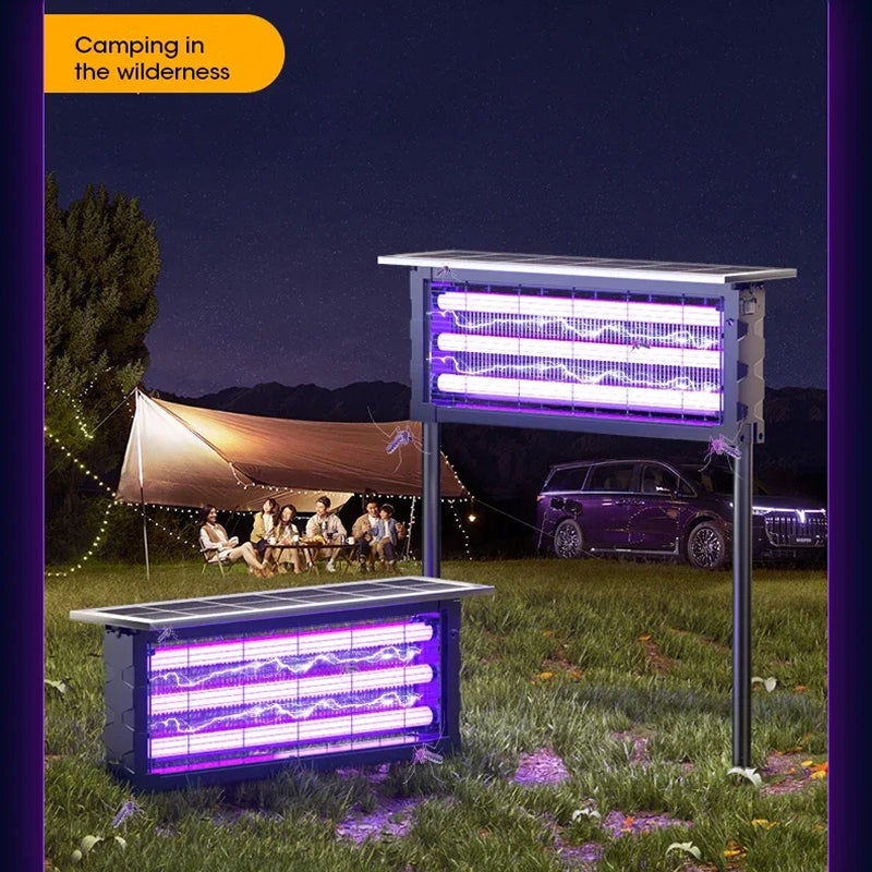 Solar-Powered Insect Zapper for Gardens and Patios in the UK