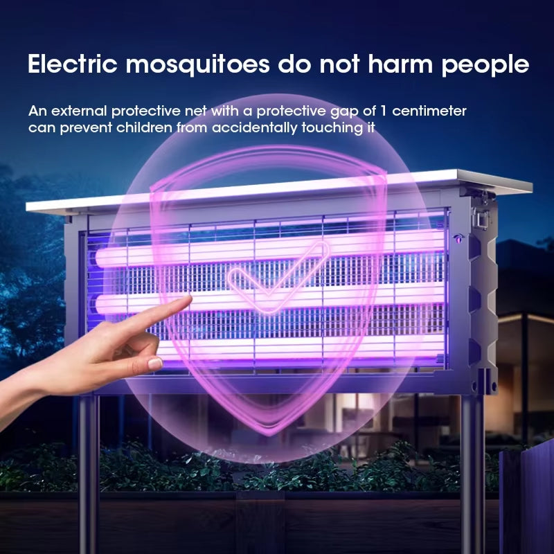 Solar-Powered Insect Zapper for Gardens and Patios in the UK