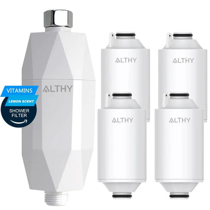 Water Filter for Shower Head - Reduces Chlorine and Softens Hard Water