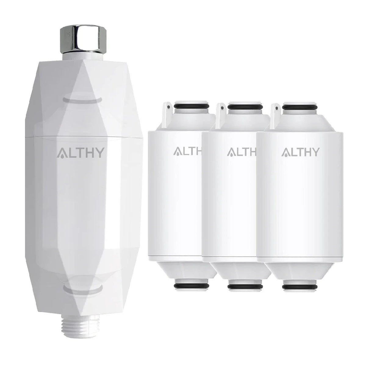 Water Filter for Shower Head - Reduces Chlorine and Softens Hard Water