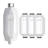 Shower Head Water Filter with 4 Filters
