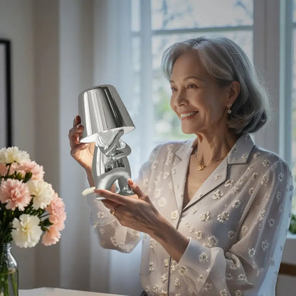 Rechargeable LED Table Lamp with Dimmable Warm White Light – Wireless Design