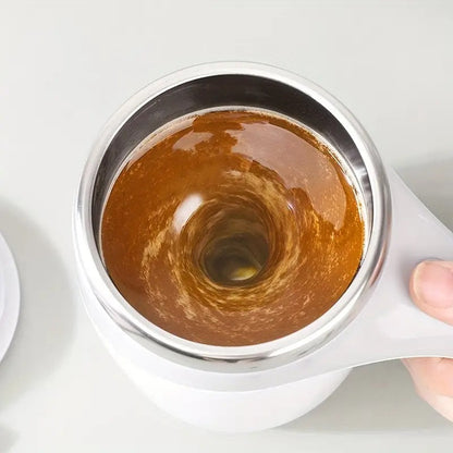 Self-Stirring Mug with Magnetic Base - Automatic Mix Function