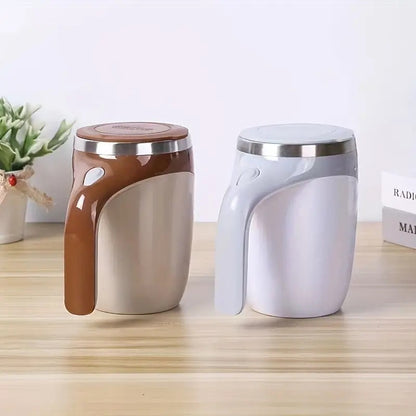 Self-Stirring Mug with Magnetic Base - Automatic Mix Function