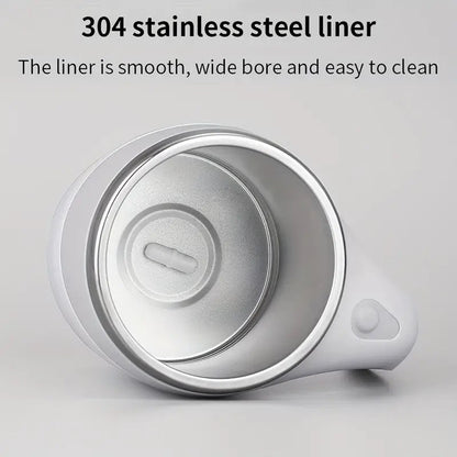 Self-Stirring Mug with Magnetic Base - Automatic Mix Function