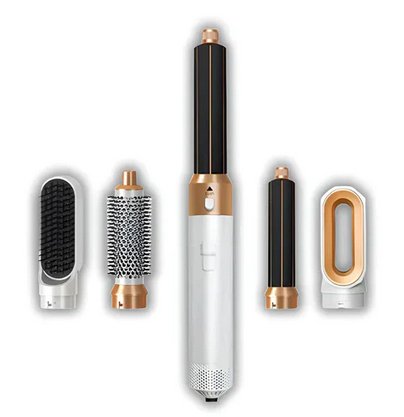 5-in-1 Styling Brush with Coanda Effect and Ionic Technology for Drying and Curls
