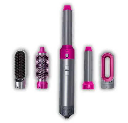 5-in-1 Styling Brush with Coanda Effect and Ionic Technology for Drying and Curls