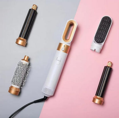 5-in-1 Styling Brush with Coanda Effect and Ionic Technology for Drying and Curls