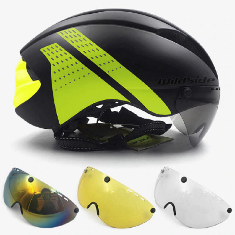 Lightweight Bicycle Helmet with Visor - Ideal for Cycling