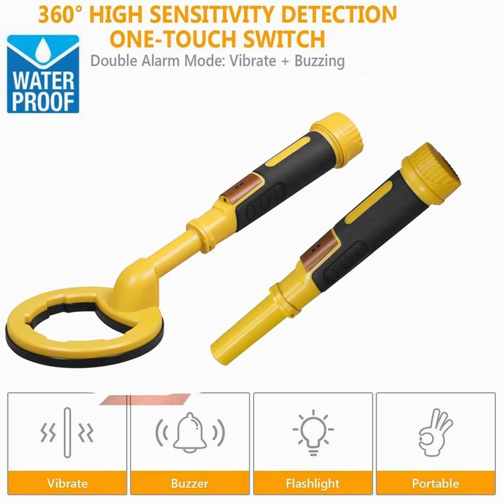 IP68 Waterproof Metal Detector for Scuba Diving and Treasure Searching