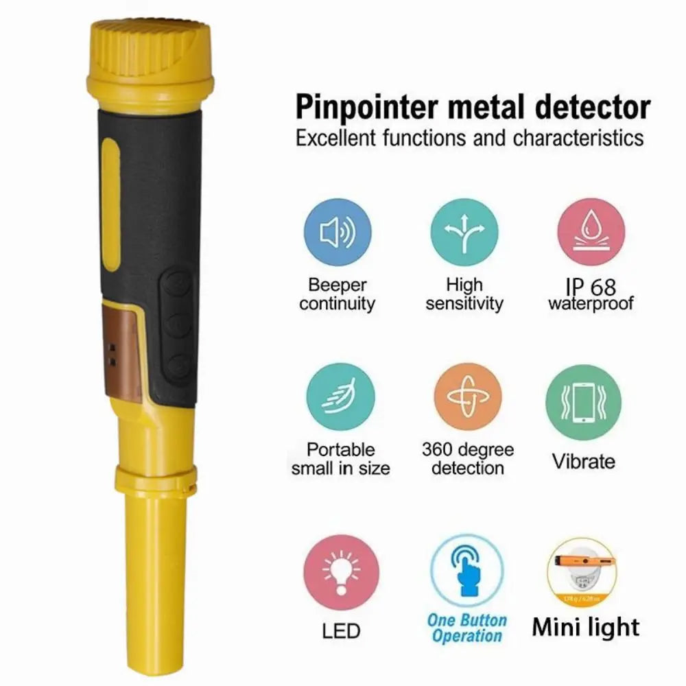 IP68 Waterproof Metal Detector for Scuba Diving and Treasure Searching