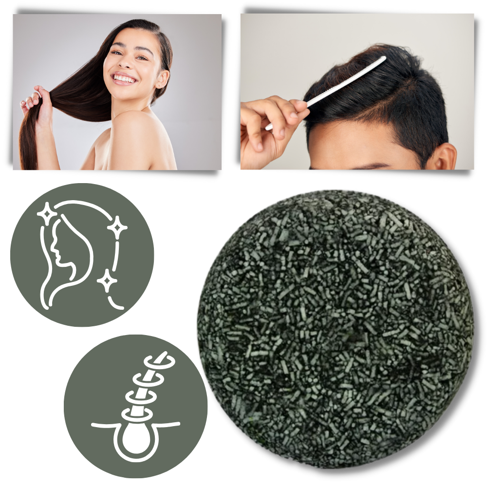 Natural Darkening Bar Shampoo for Hair