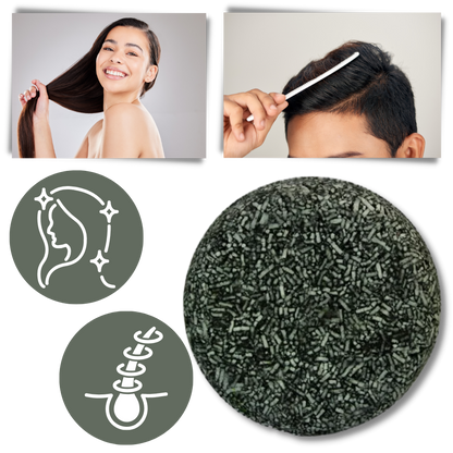 Natural Darkening Bar Shampoo for Hair
