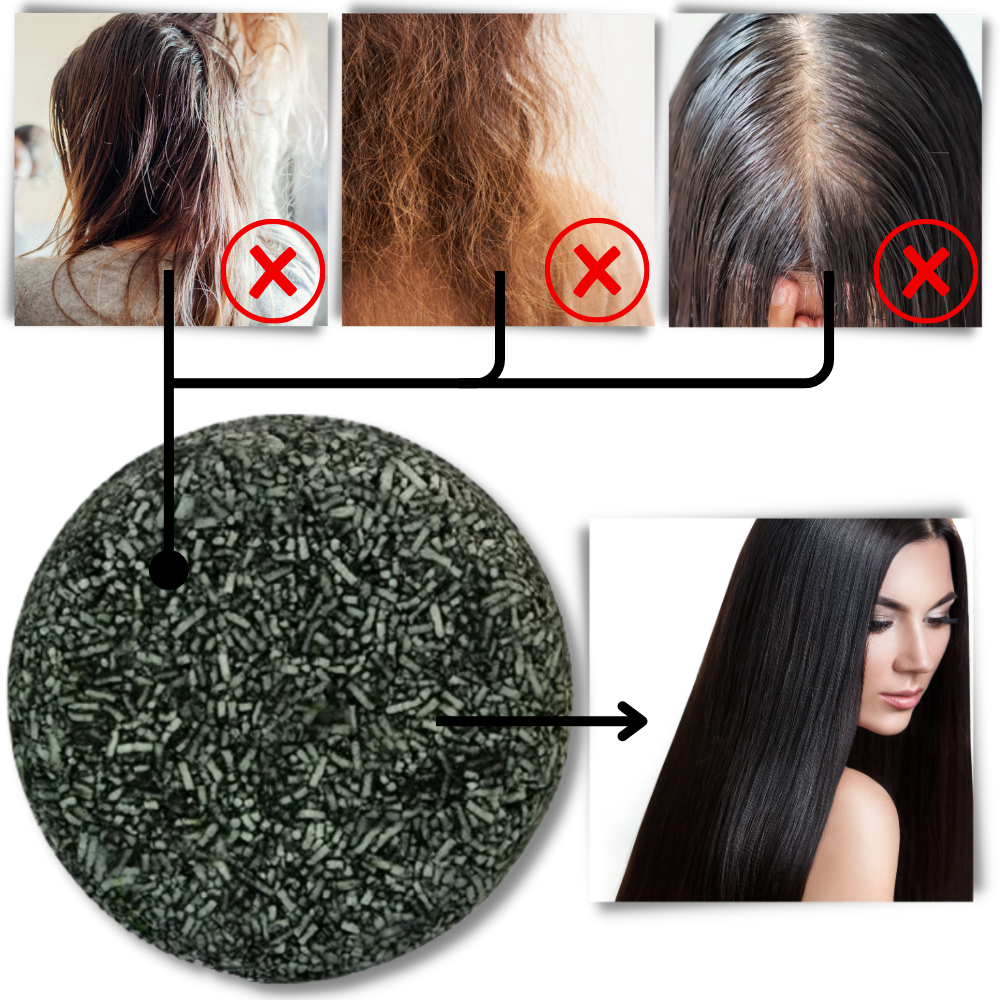 Natural Darkening Bar Shampoo for Hair