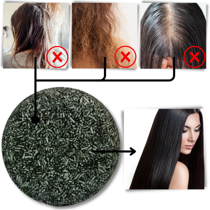 Natural Darkening Bar Shampoo for Hair