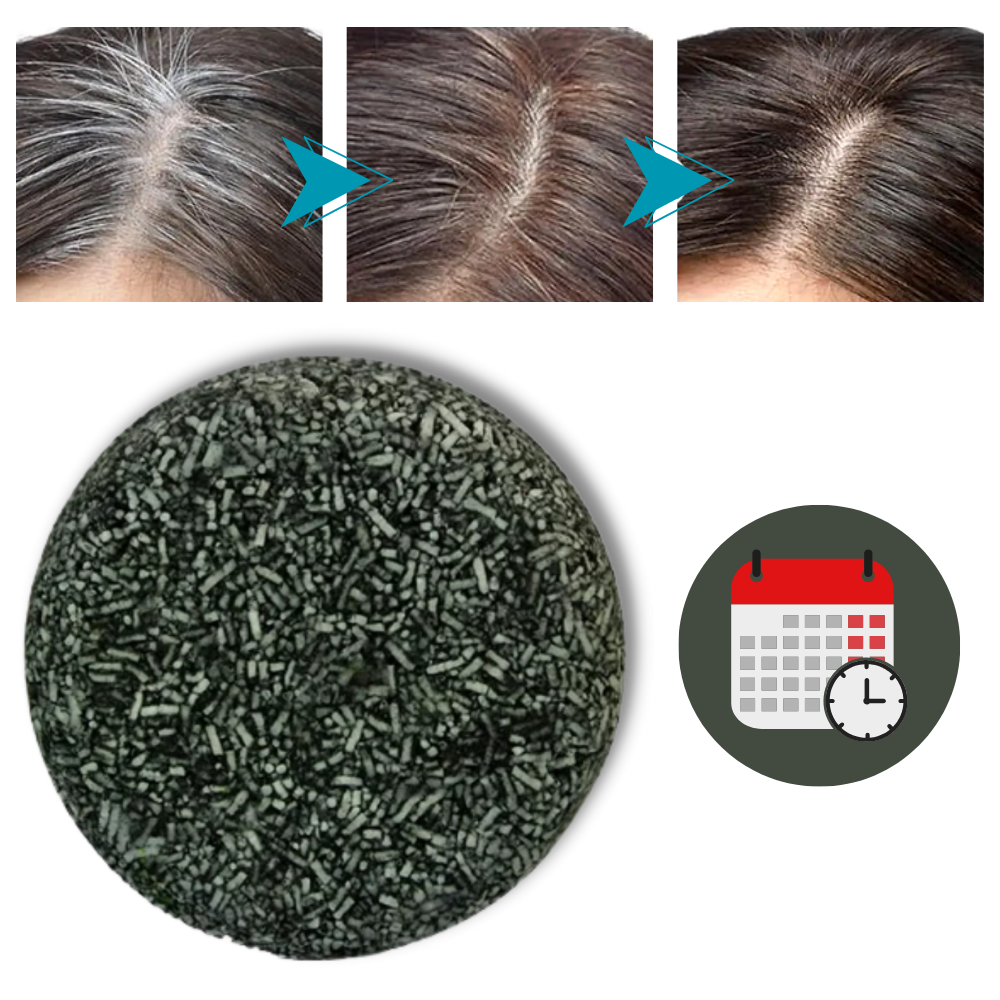 Natural Darkening Bar Shampoo for Hair